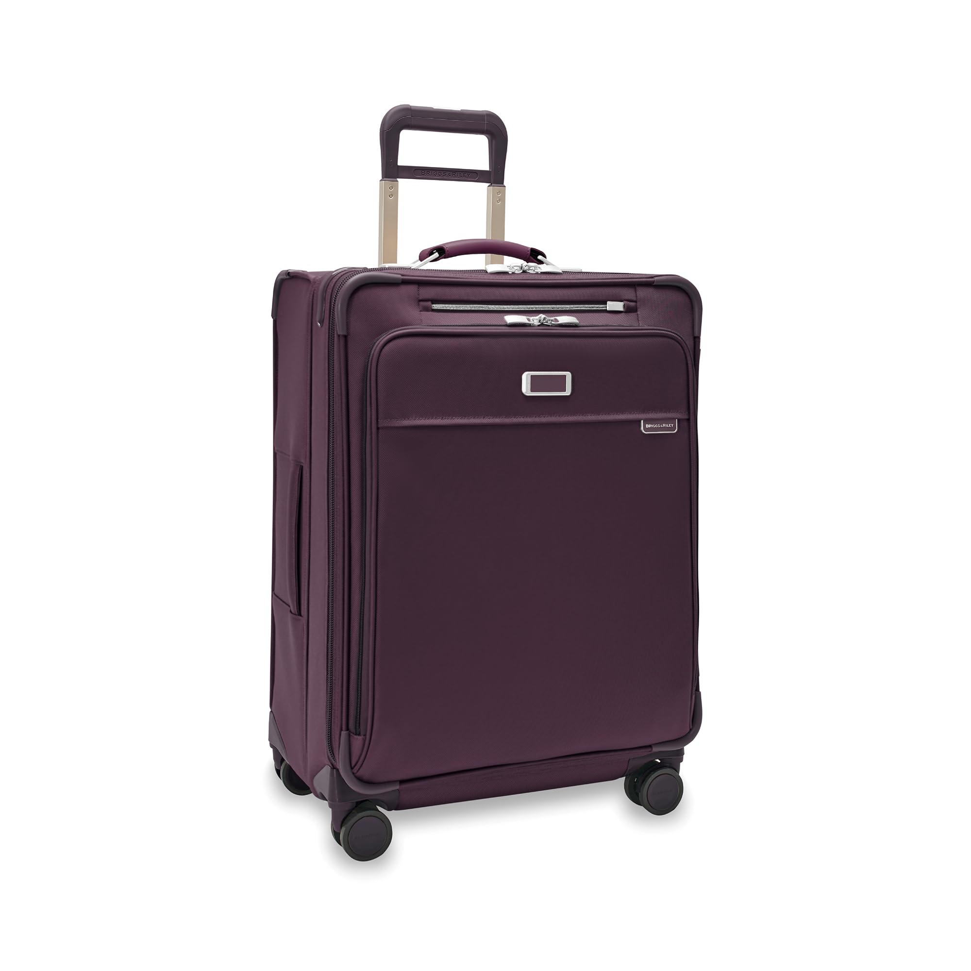 Briggs & Riley Unisex Plum Medium Expandable Spinner