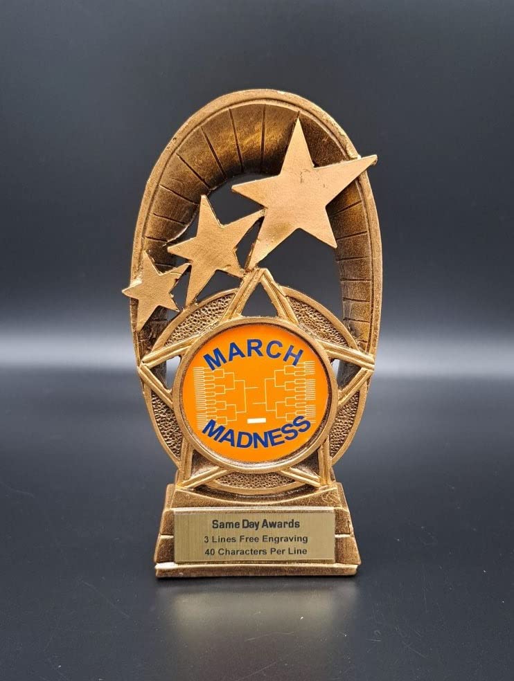 Radiant Star Trophy 6.5 Inches - Engraving Included