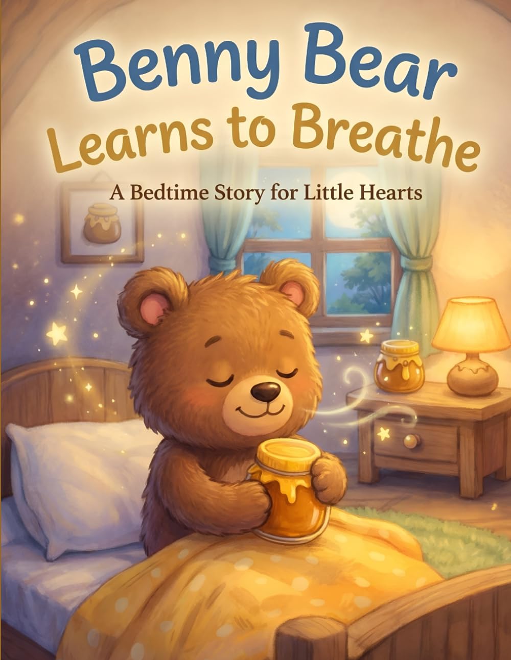 Benny Bear Learns to Breathe: A calming bedtime story that teaches kids how to manage big feelings with simple breathing techniques
