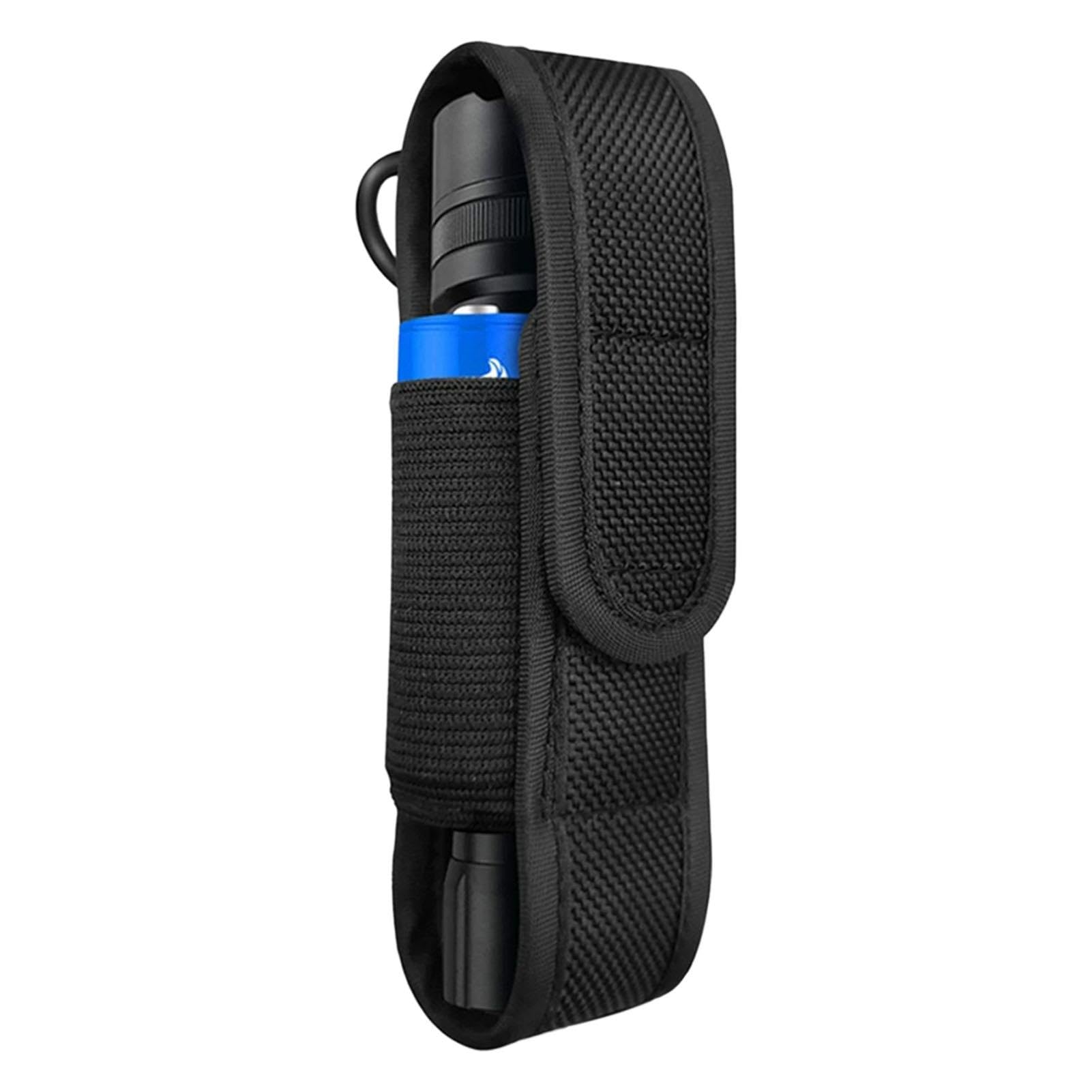 Torch Carry Case - Portable LED Torch Protective Cover | LED Torch Holder for Camping, Hunting, Outdoor Adventures, and Hiking | Secure and Convenient Case for Safeguarding Your Torch