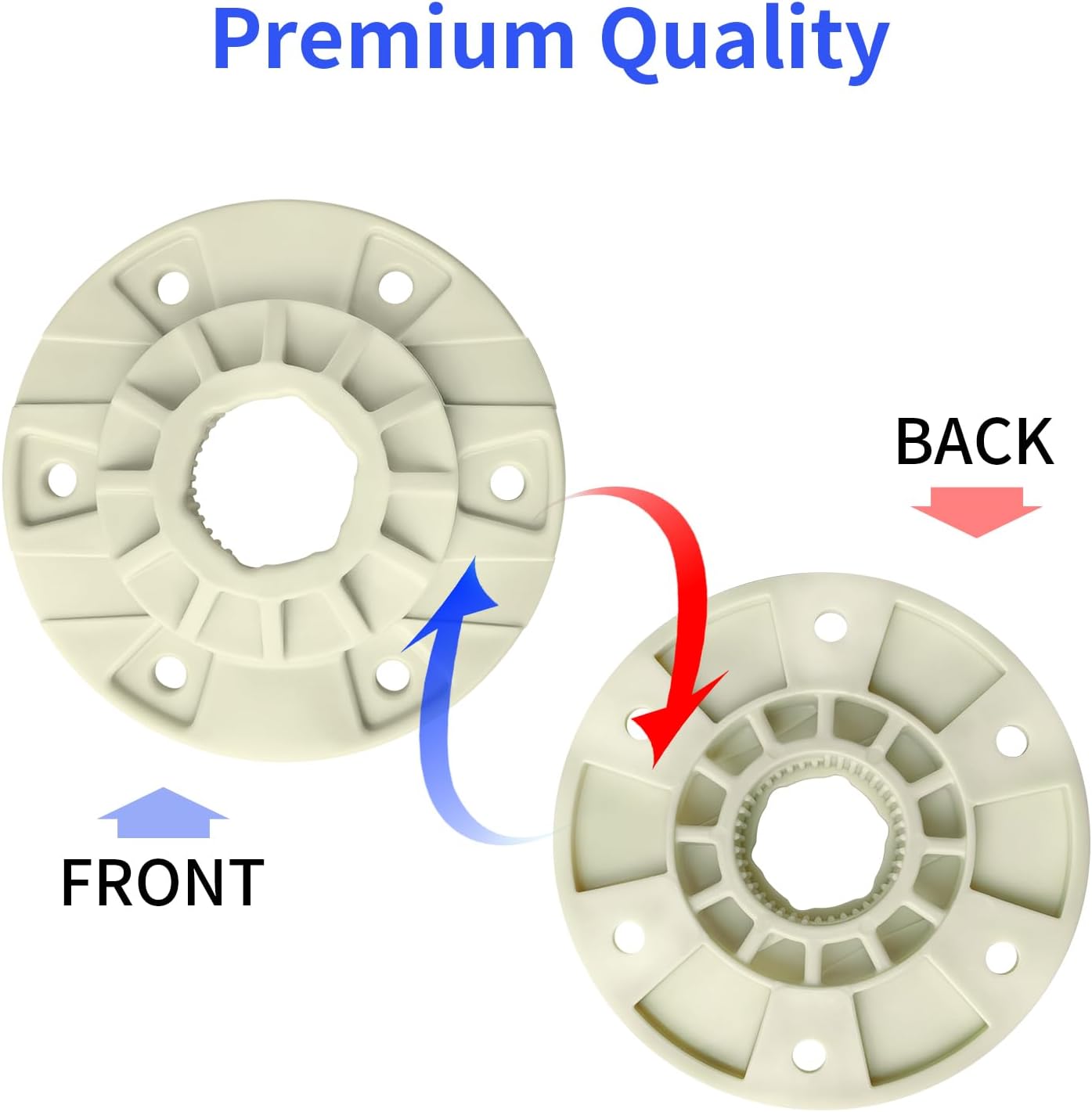 UPGRADED W10528947 Washer Basket Driven Hub Kit Replacement Part Compatible with Maytag Whirlpool Kenmore Washers - Replaces AP5665171 W10396887 W10528947VP PS6012095