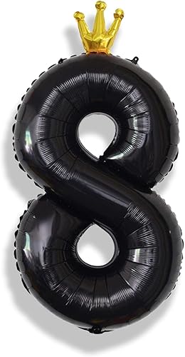 Vista 295 de Globos de 40 pulgadas, globo azul claro número 4, helio autoinflable de aluminio azul bebé para niños de 40 a 15 años, decoraciones de fiesta