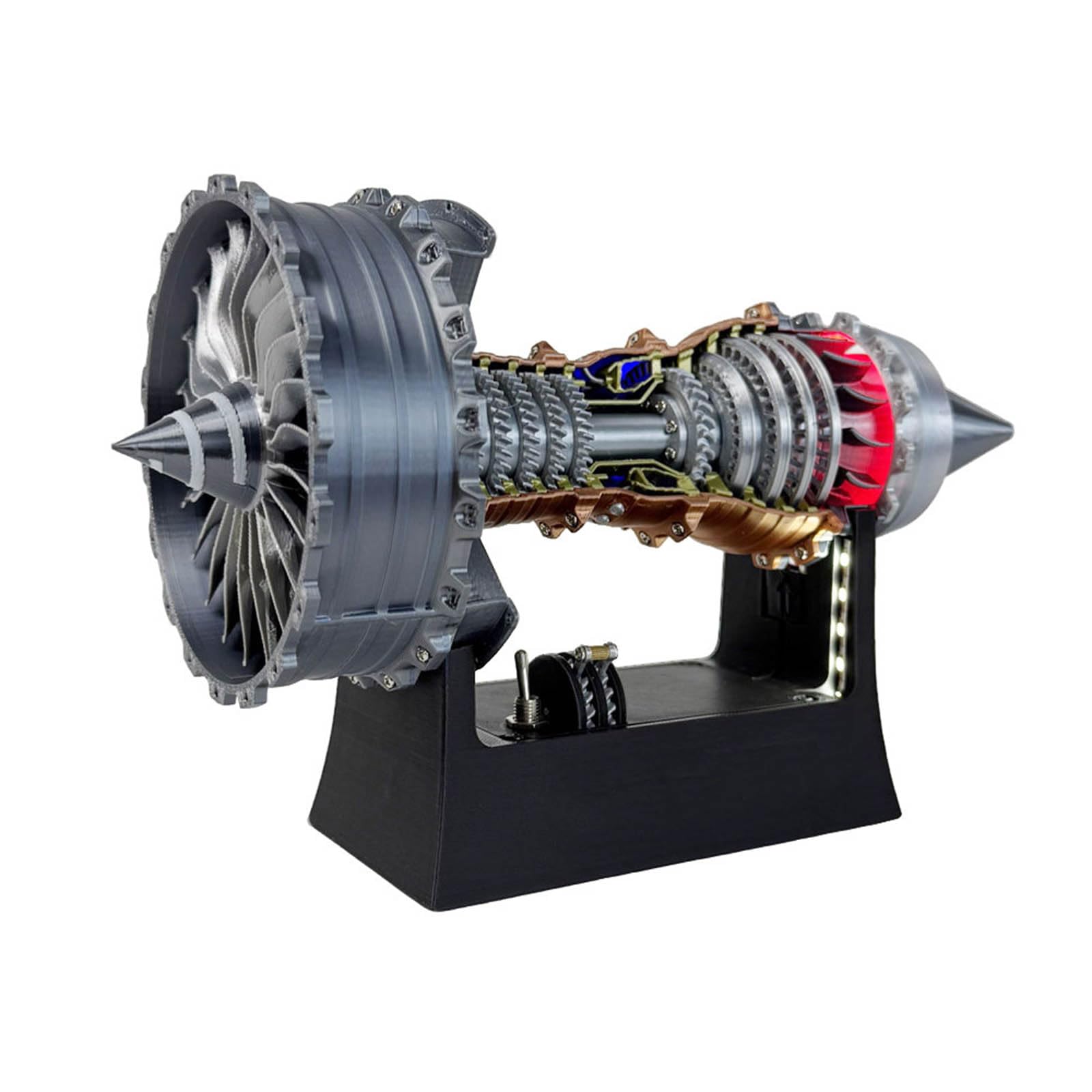 Umweltbewusstes Luftfahrt-Display-Modell, das komplexe Details hervorhebt, für erwachsene Sammler und Dekorateure, einfache Montage, Modell-Set