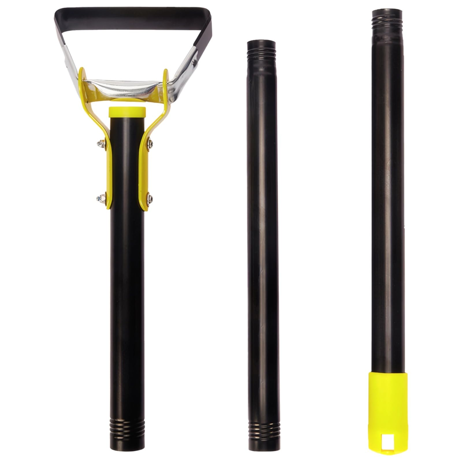 Scuffle-Hacke Gartenwerkzeug, 120 cm Langstiel-Hacke, Stirrup Hoe Bügelhacke mit rutschfestem Griff, Hula Hoe zum Jäten, Lockern und Pflegen von Beeten im Garten, einfach zu montieren