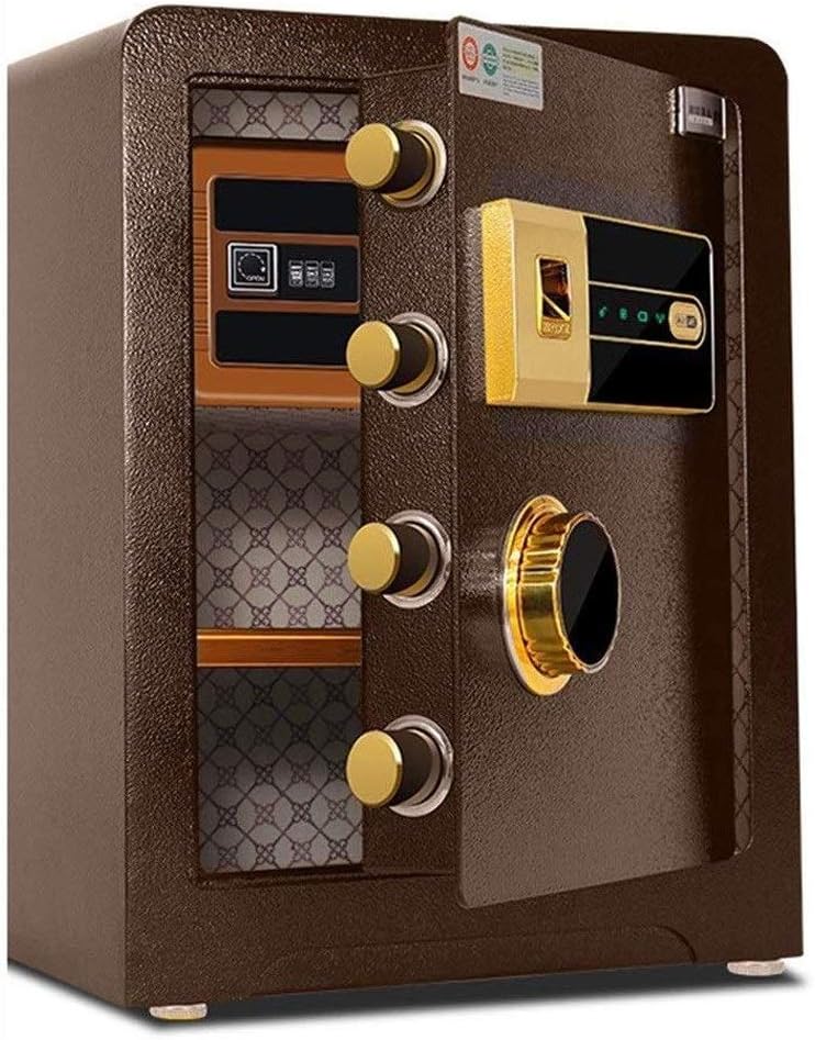 Amazon.co.jp デジタルセーフボックス、指紋パスワードセーフホームオフィスウォールラップトップジュエリードキュメントホームオフィス