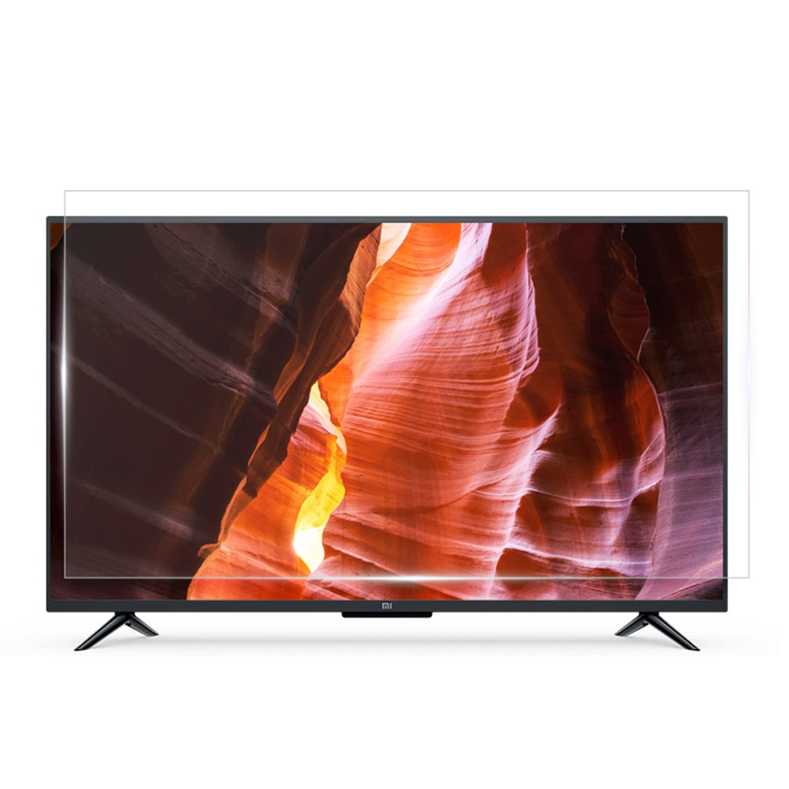 48-50 Pulgadas Protector de Pantalla de TV Película Antirreflejo, Anti Luz Azul TV Protector De Pantalla Protección contra Radiación,Matte-50in(1101X620) mm