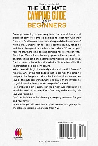 The Ultimate Camping Guide for Beginners: Tent and Adventure Camping, Boondocking, Backpacking, Glamping, Survivalist Camping, Camping with Kids & Pets and More Camping Kitchen Setup & Meal Recipes – vue 2
