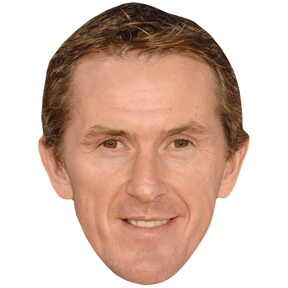 Anthony Peter McCoy (Smile) Celebrity Mask, Flat Card Face, Fancy Dress Mask