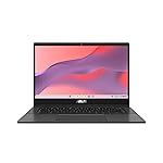 Asus CM1402FM2A-EC0016 14 Inch FHD Touch Laptop (MediaTek Kompanio 520 2.0GHz Processor, 8GB LPDDR4X, 128GB eMMC, Arm Mali-G52 MC2, Chrome OS) - AZERTY Keyboard.