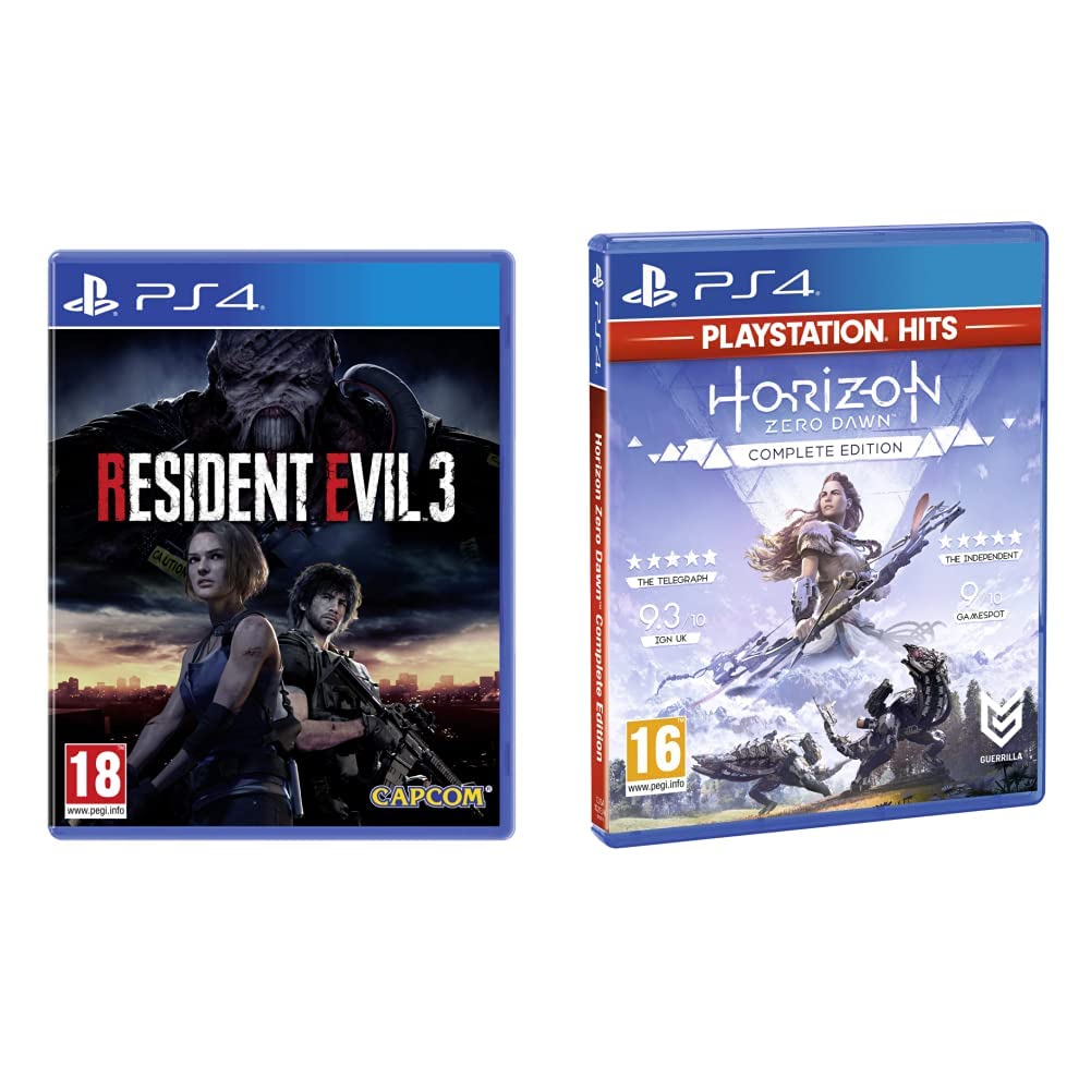 Resident Evil 3 Remake (PS4)+Sony Horizon: Zero Dawn - Complete Edition (Playstation 4) (B08NTX1MBD) Amazon Price History, Amazon Price Tracker