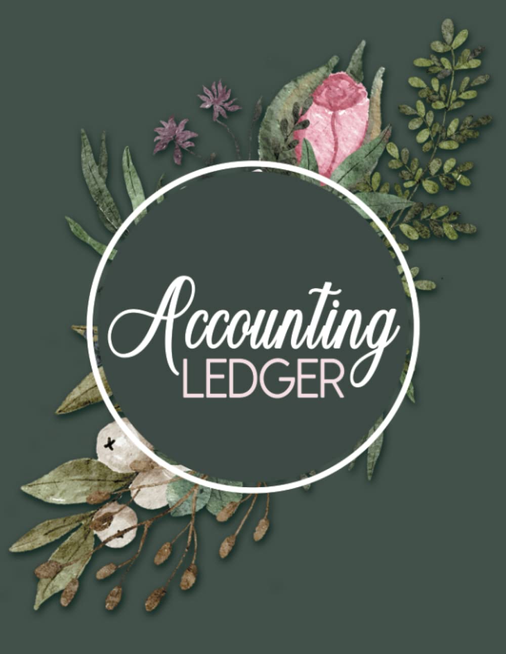 Accounting Ledger: Self Employed Account Book, Income And Expense Log Book For Small Business, Sole Trader Accounts Book, Book Keeping Ledger Books a4.