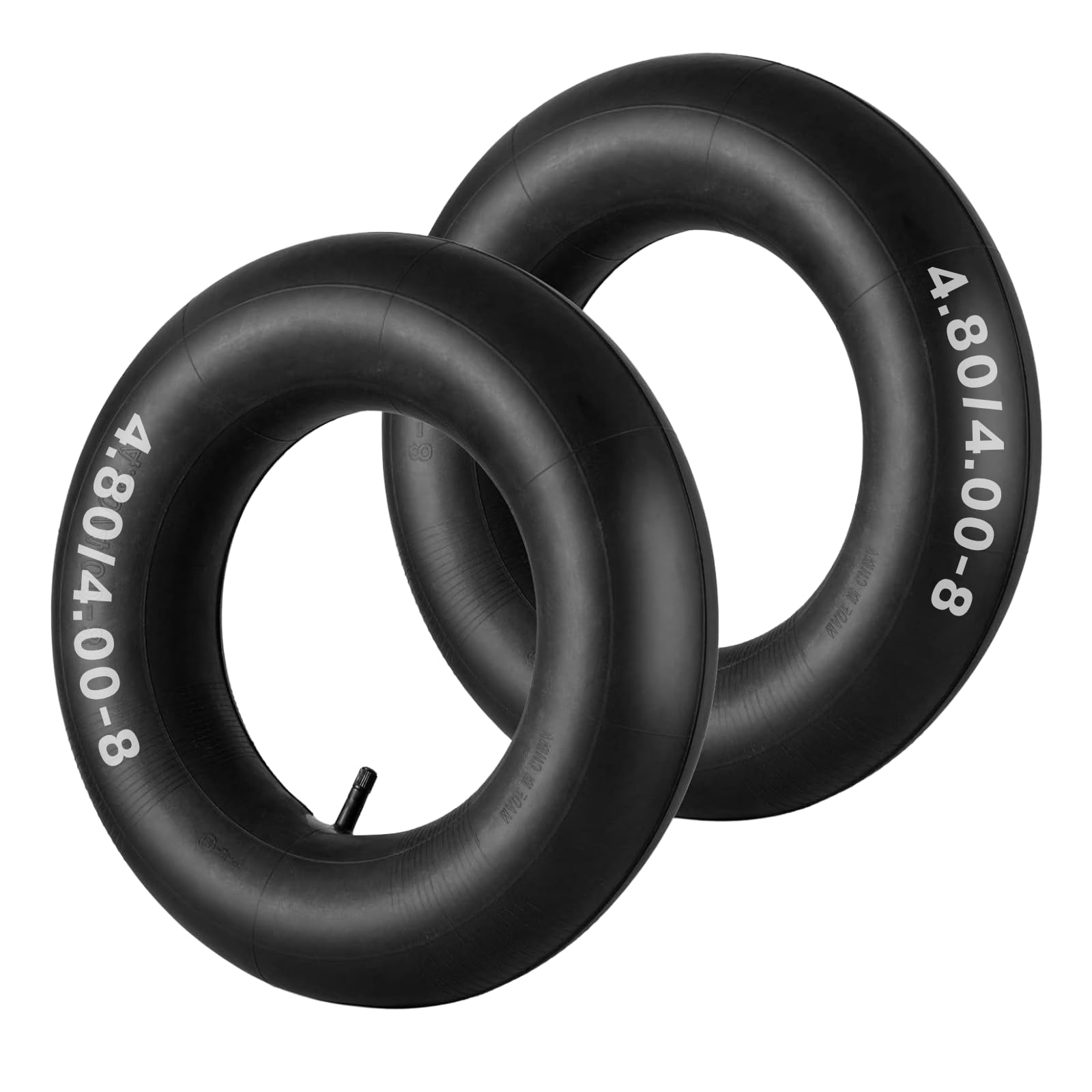 QWORK&reg; 2 Pezzi 4.80/4.00-8 Camera D'aria Per Carriola, Camere D