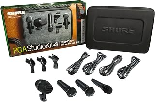 Shure PG ALTA 4-Piece Studio Microphone Kit (PGASTUDIOKIT4)