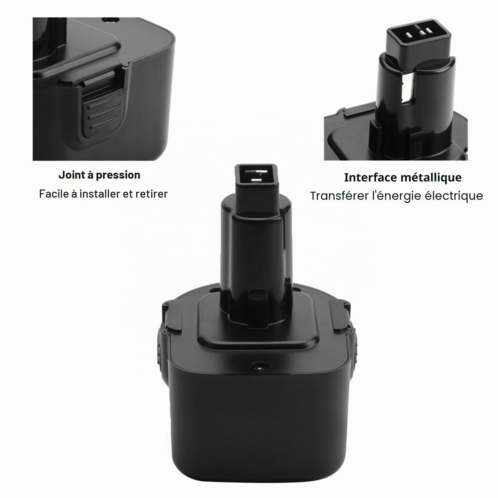 2X Exmate 12V 3.5Ah Batterie pour Dewalt DC9071 DE9071 DW9072 DE9074 DE9501 DW9071 DE9037 DE9072 152250-27 397745-01