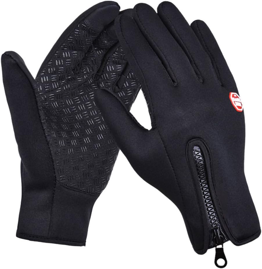CBValleyol Windproof Touchscreen Sport Gloves Unisex Winter Outdoor Full Finger Gloves for Running Cycling Skiing Hiking Hunting Climbing Camping, Outdoor Sports in Winter