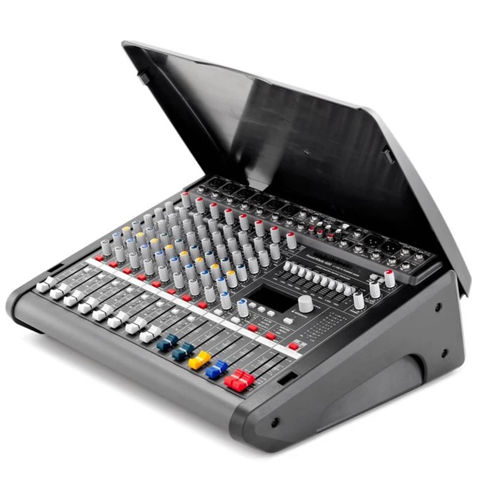 Mixer Audio, Console mixer audio di potenza 1:1 Powermate PM600-3 2 * 1000 W 4Ω Mixing alimentato professionale 6 + 2 canali for palco professionale DJ