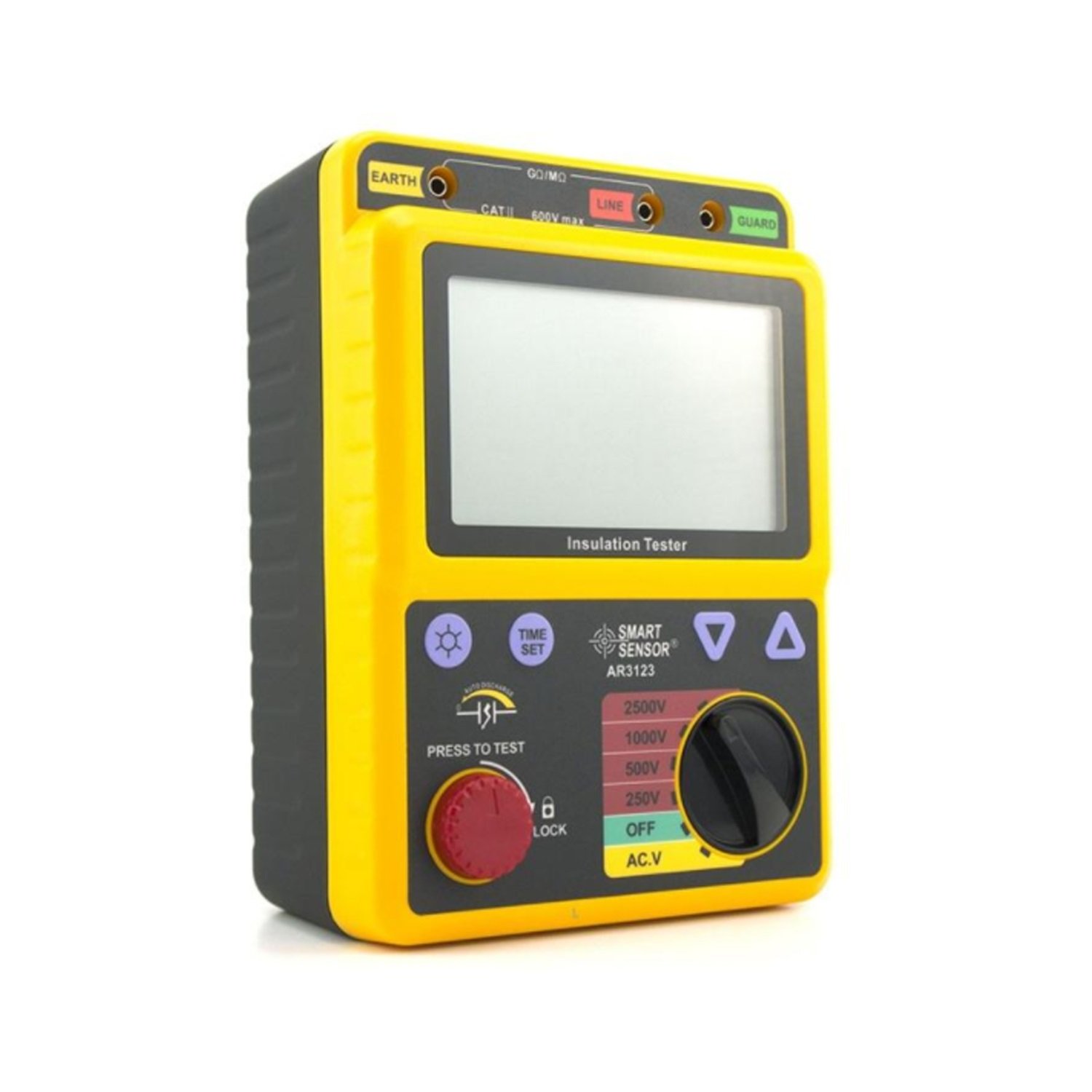 250~2500V cyfrowy tester izolacji wysokiego napięcia Megohmeter Tester napięciowy Meter AR3123