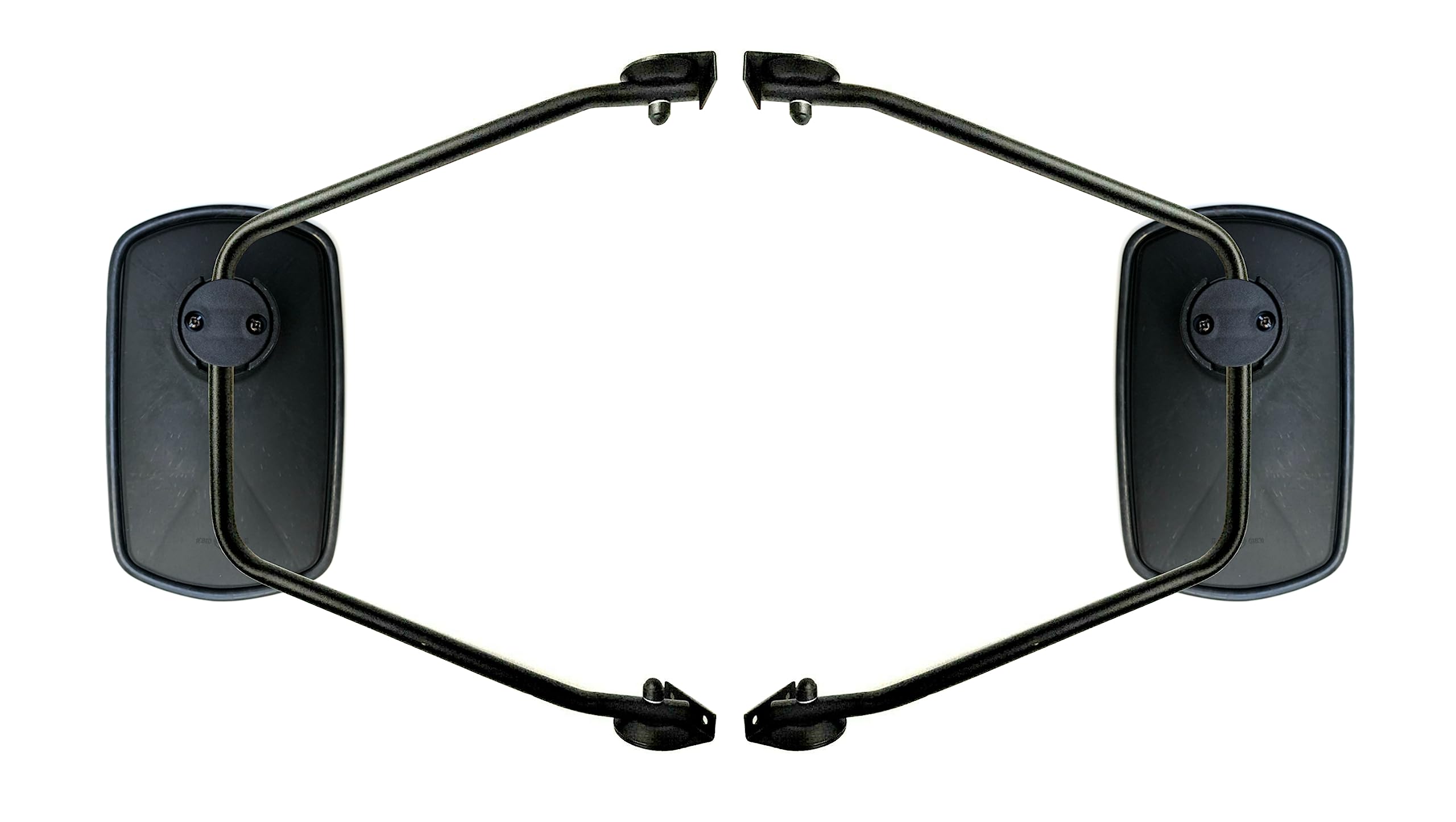 2 specchietti retrovisori esterni, 260 x 155 mm, ø14 – 23 mm, E20 e supporto per specchio per trattore, camion, escavatore