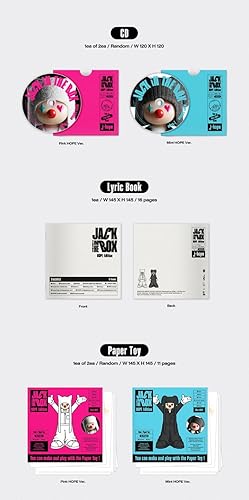 Miniatura 3 de WEVERSE Early-Bird POB J-Hope - Jack in The Box Hope Edition Álbum + Beneficio de preventa