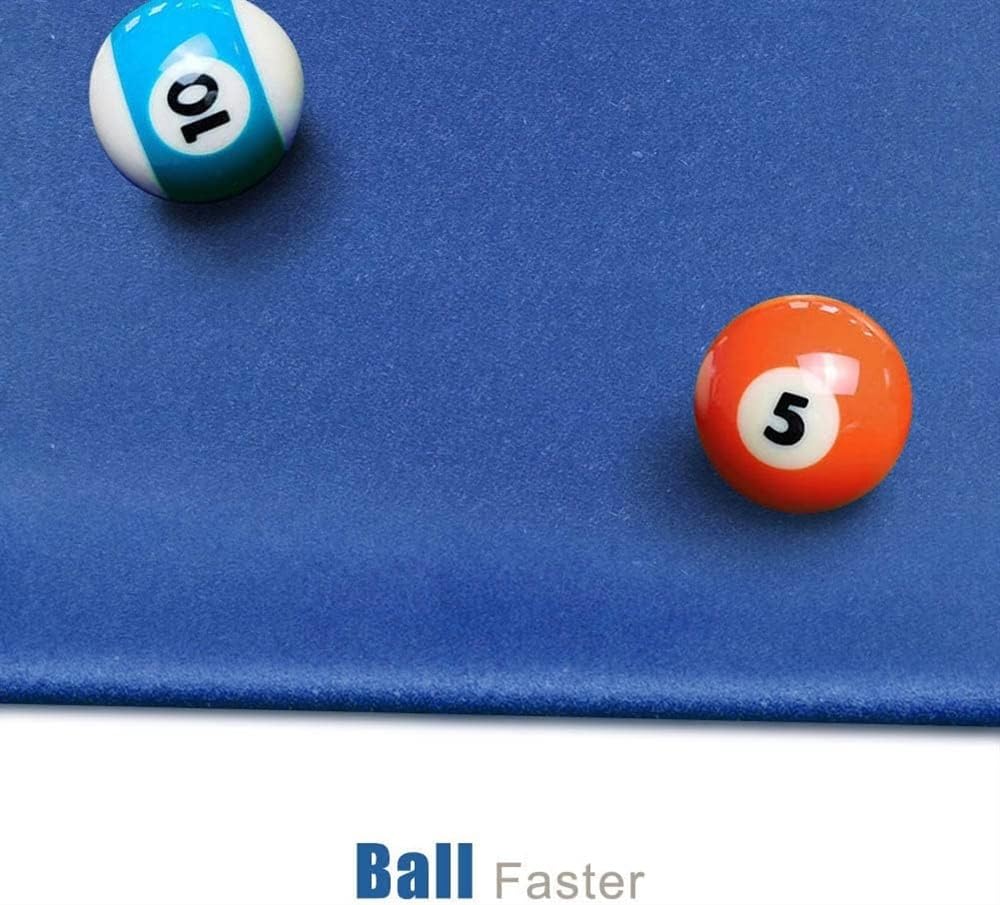 Panno da biliardo con feltro per tavolo da biliardo da 2,1 m, 2,4 m, 2,7 m, 3,4 m, per tavolo da gioco e biliardo, disponibile in 4 colori