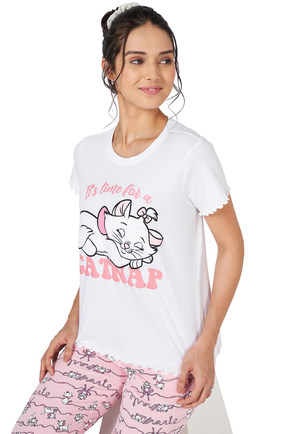 dreamz by pantaloons Women's Cartoon Comfort Fit Tops-picture-46