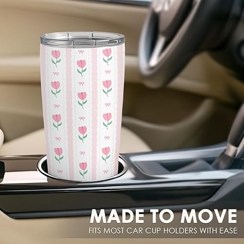 Vista 157 de SANDJEST Vaso de llama – Taza de viaje para café con aislamiento de acero inoxidable de 20 onzas – Regalos de llama para mujeres, niñas