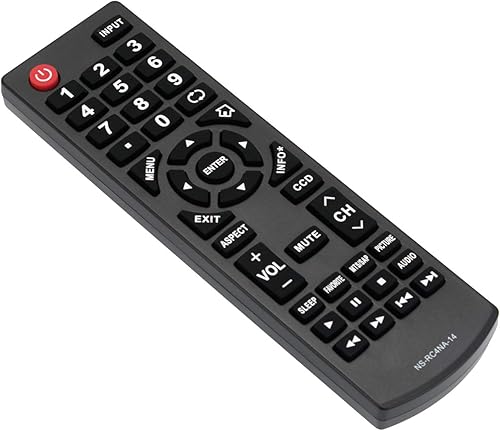 Miniatura 5 de NS-RC4NA-14 NSRC4NA14 Reemplazo de control remoto para Insignia LED LCD TV HDTV NS-19ED200NA14 NS-22E400NA14 NS-24D510NA15 NS-28D310NA15