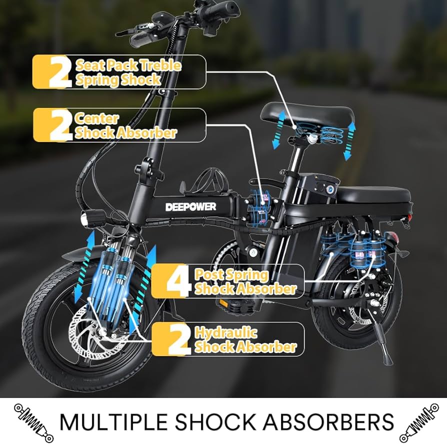 E-Bike Scooter Hydrlic Disc Brake Set Electric B... - Vicedeal