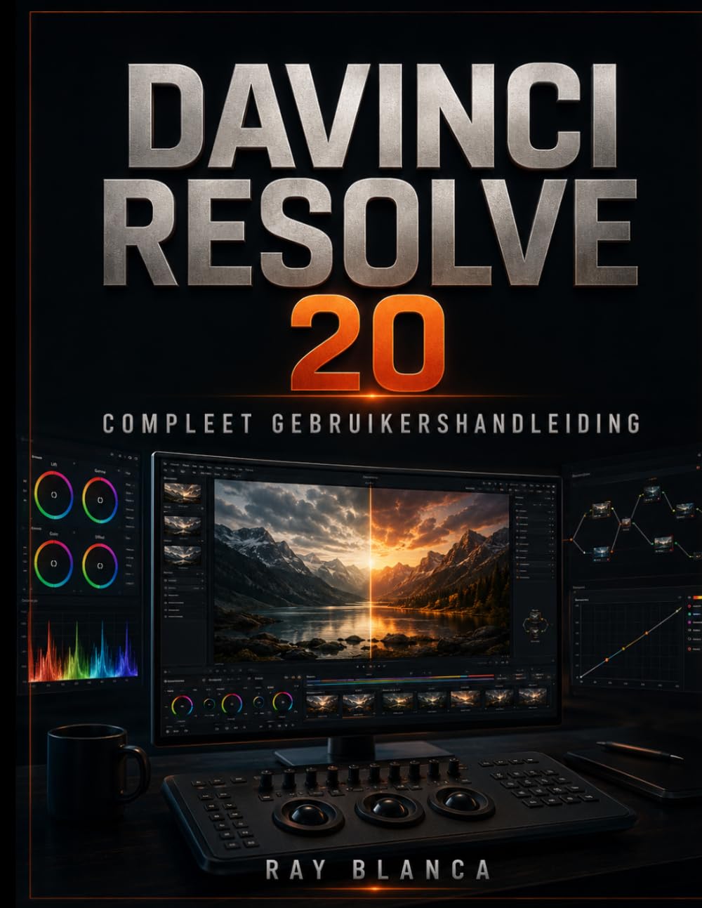 DAVINCI RESOLVE 20 COMPLEET GEBRUIKERSHANDLEIDING: Beheers videobewerking, kleurcorrectie, Fusion VFX en Fairlight Audio met stapsgewijze tutorials voor beginners en professionals.
