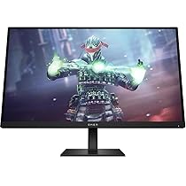 HP OMEN 27k Monitor da 27 Pollici, Pannello IPS da 16:9 UHD da 144 Hz, 5 ms, Display HDR 400, Antiriflesso, 400 Nits, AMD FreeSync, VESA 100×100 mm, HDMI 2.0, DisplayPort, Nero