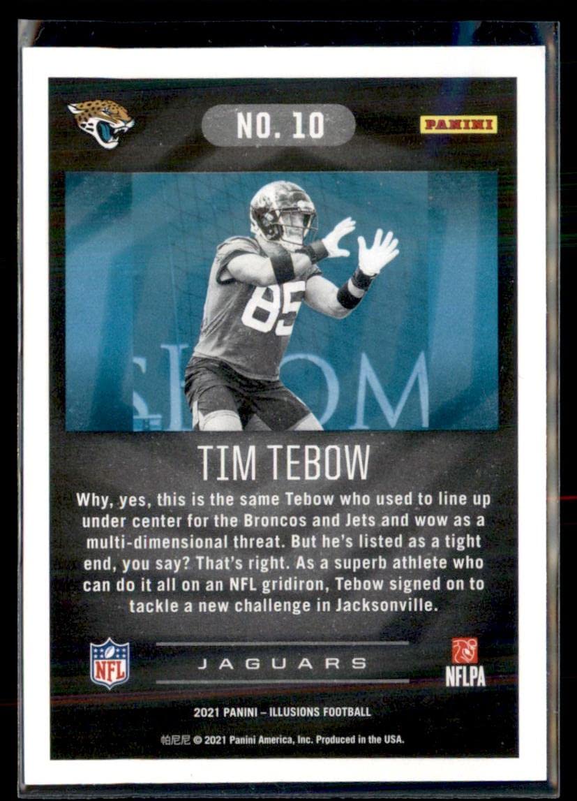 Amazon.com: 2021 Panini Illusions #10 Tim Tebow : Collectibles & Fine Art