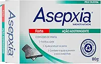 Asepxia Sabonete Forte 80g — Com Ácido Salicílico e Zinco | Reduz Espinhas e Cravos | Controle da Oleosidade e Brilho | Limpeza Profunda para Pele Oleosa