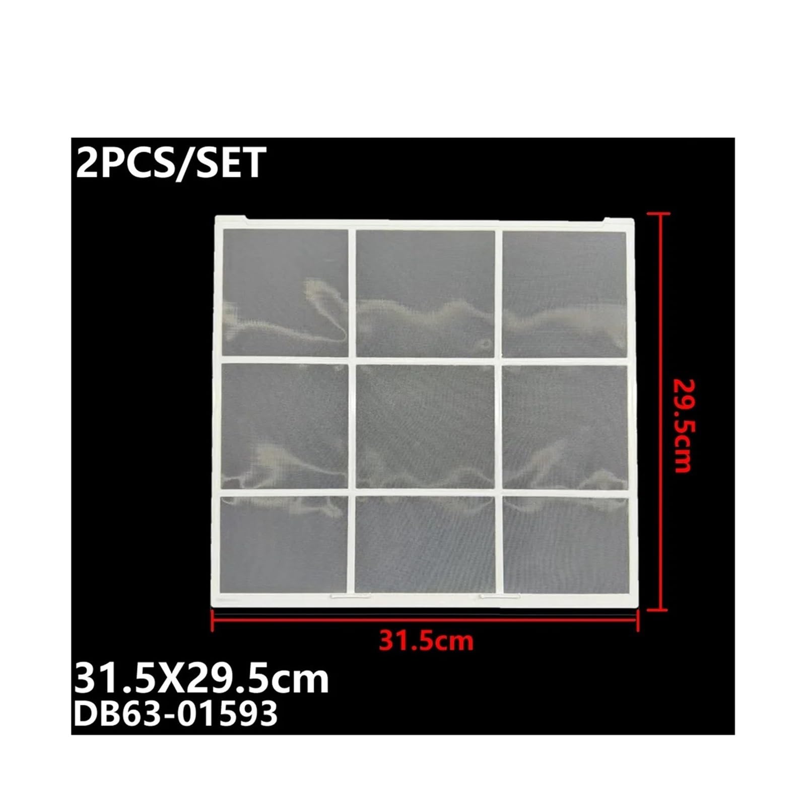 1 Set, Sostituisci Lo Schermo Del Filtro Del Condizionatore D'aria, Compatibile Con Samsung, 31,5X29,5 Cm DB63-01593