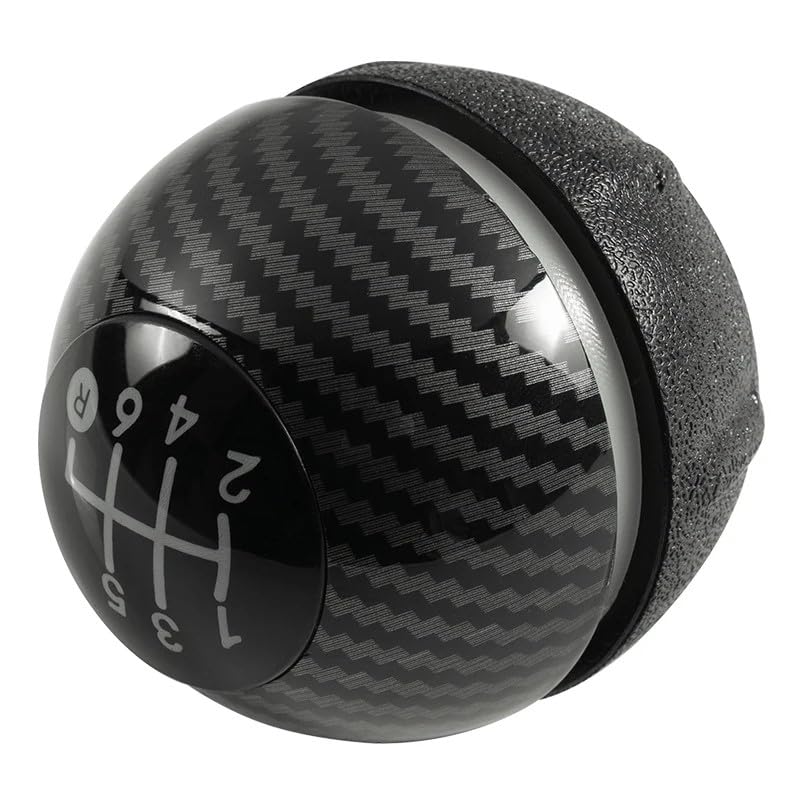 Copertura Cromata Pomello Cambio Per Fiat 500/500C 2007-2018 - 2 Pezzi, 6 Velocità, Design Sportivo - Foto 12