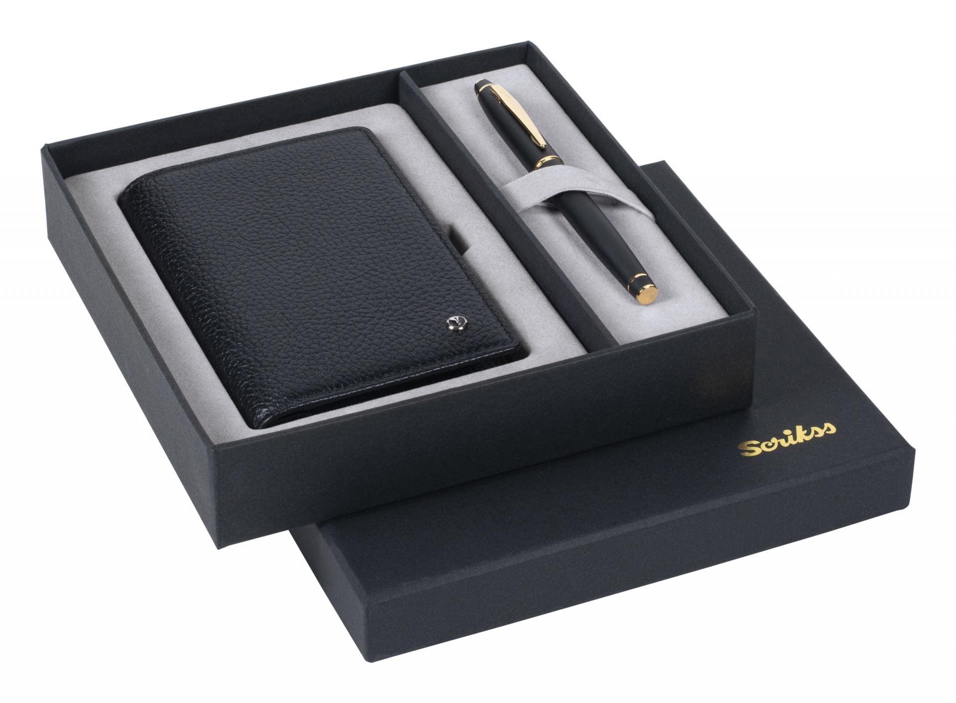 Scrikss Dr 239 35 Dolmakalem Mat Siyah & Jotter Siyah