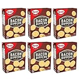 Christie Bacon Dippers Crackers, Ideal for Dipping, 200g/7.05oz, 6-Pack {Imported from Canada}