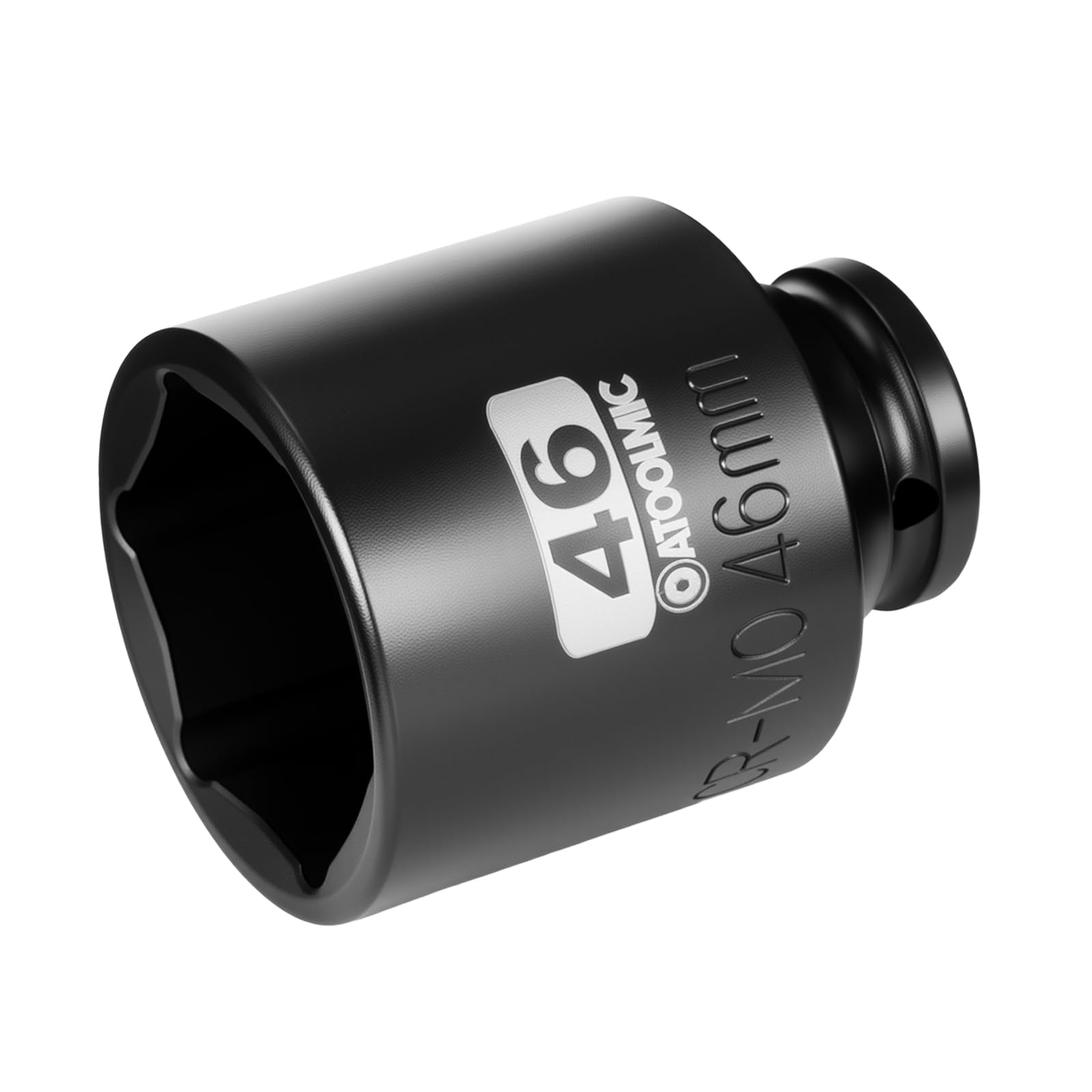 1/2 Inch Drive x 46mm Deep 6PT CR-MO Impact Socket for Removing Axle nut