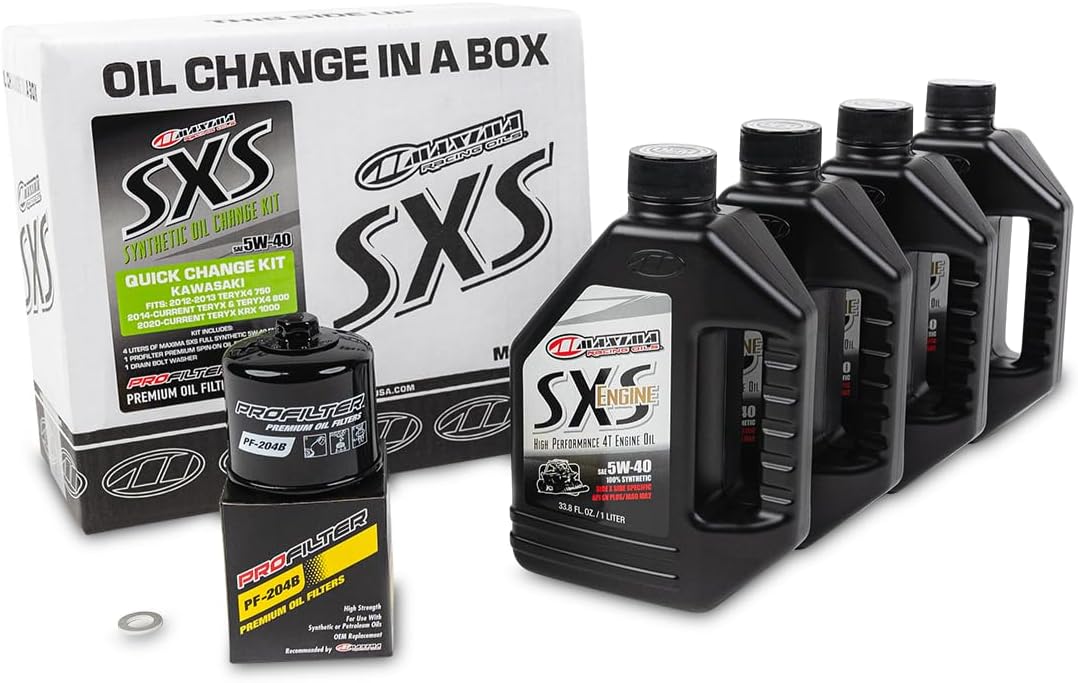SXS KAWASAKI TERYX KRX SXS QUICK CHANGE KIT 5W-40