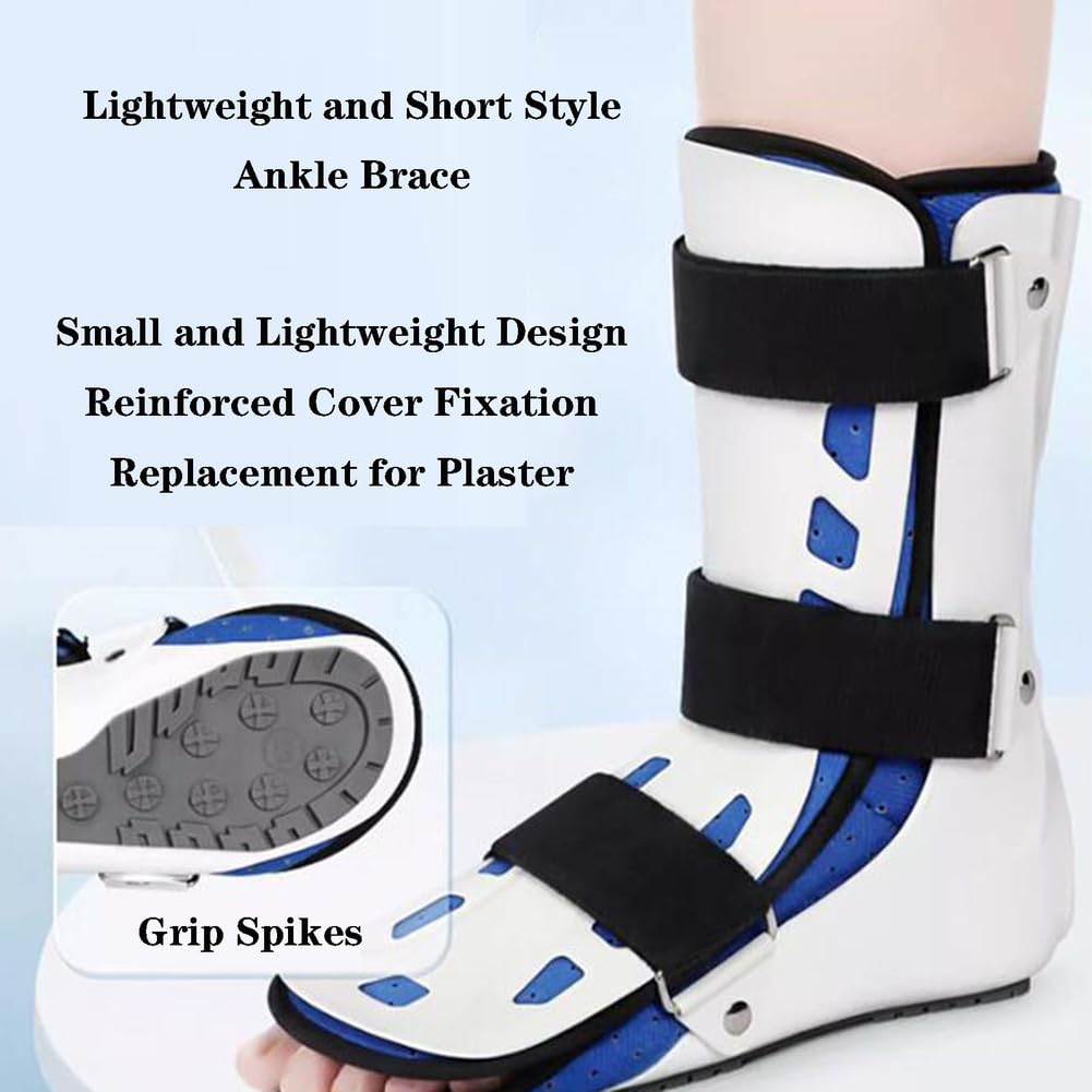 SFKLYU Férula de Tobillo y Pie, Férula Nocturna AFO para Tobillo y Pie, Pie Caído AFO, Soporte para Fascitis Plantar,A Pair,L