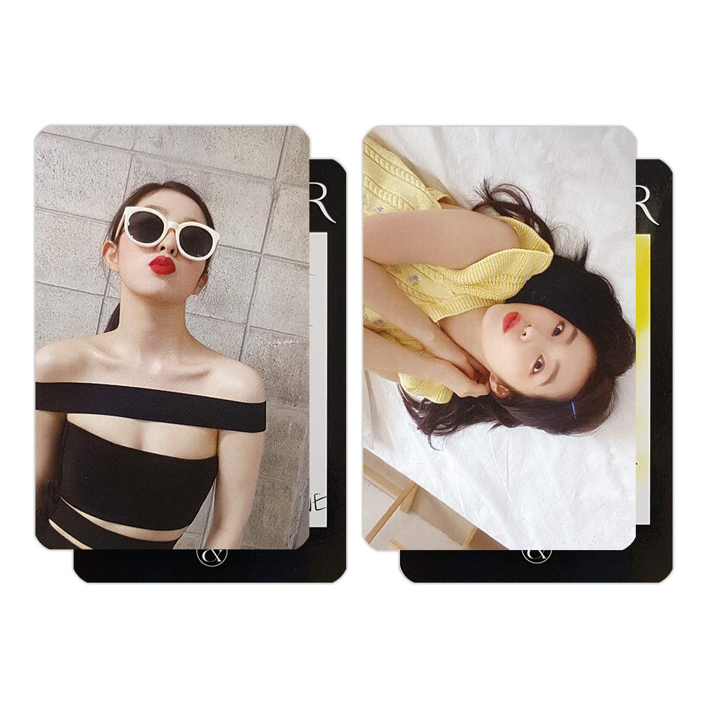 AmazingK Red Velvet Irene & Seulgi 1st Mini Album Moster Official Photocard Kpop (Irene - Top Note Version Set_2pcs)