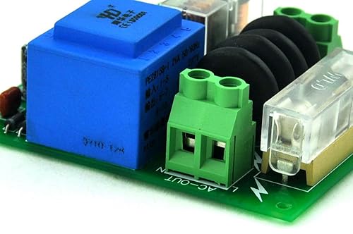 Miniatura 7 de Electronics-Salon - Módulo de protección de arranque suave de 115 Vac Mains Power ON Retardo, con regulador de 12 VCC.