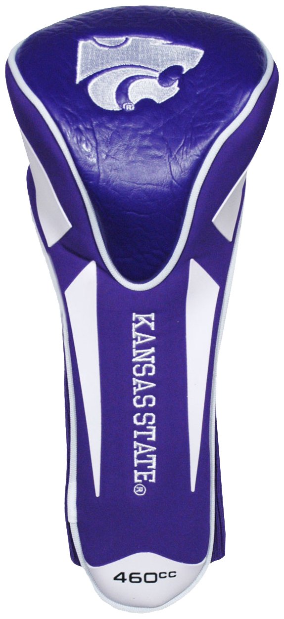 Team Golf NCAA Kansas State Wildcats Single Apex Driver Head Cover Golf Club Single Apex Driver Headcover, Fits All Oversized Clubs, Truly Sleek Design