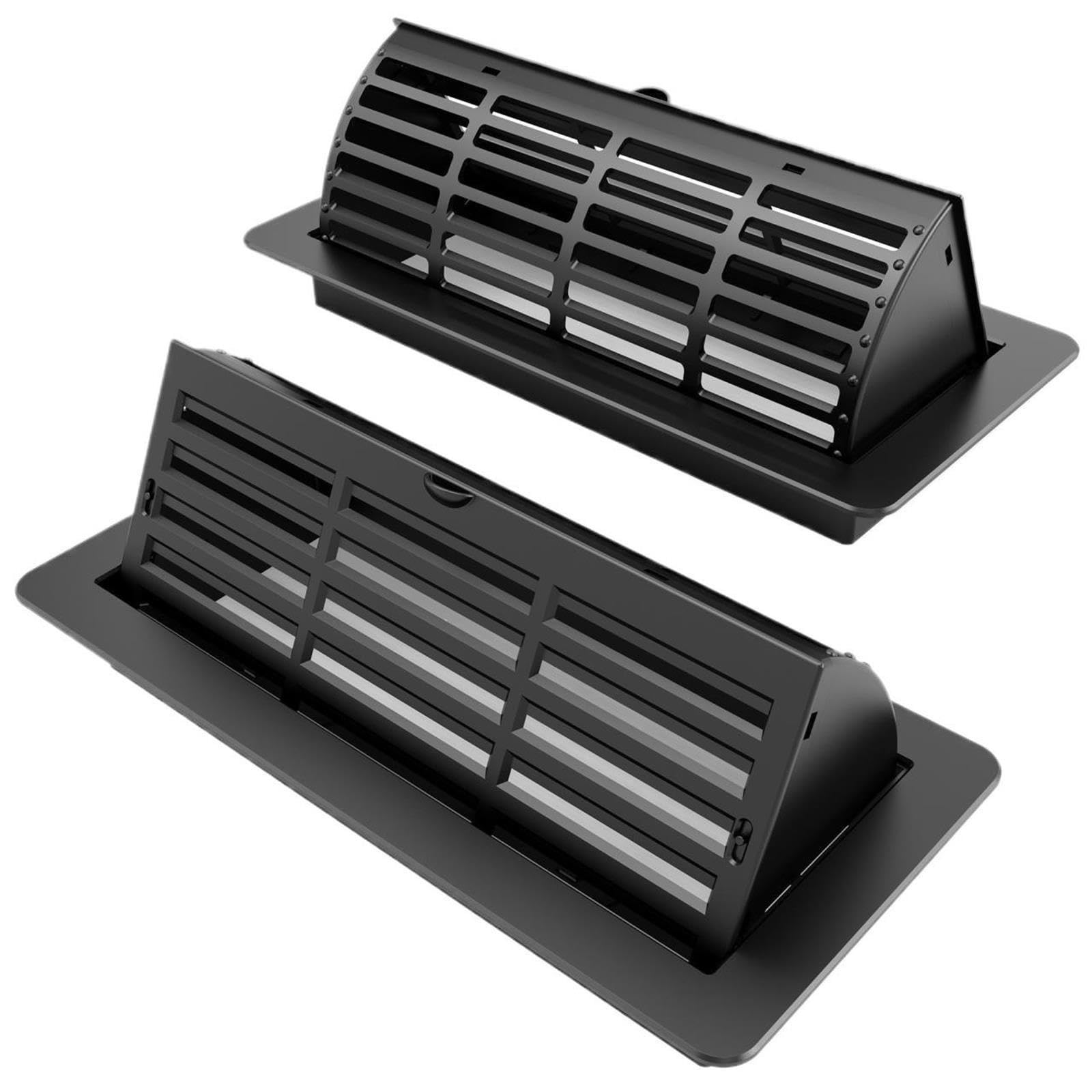 LüFtungsgitter Bodenentlüftungsabdeckungen, 10,2 X 25,4 Cm für Kamin