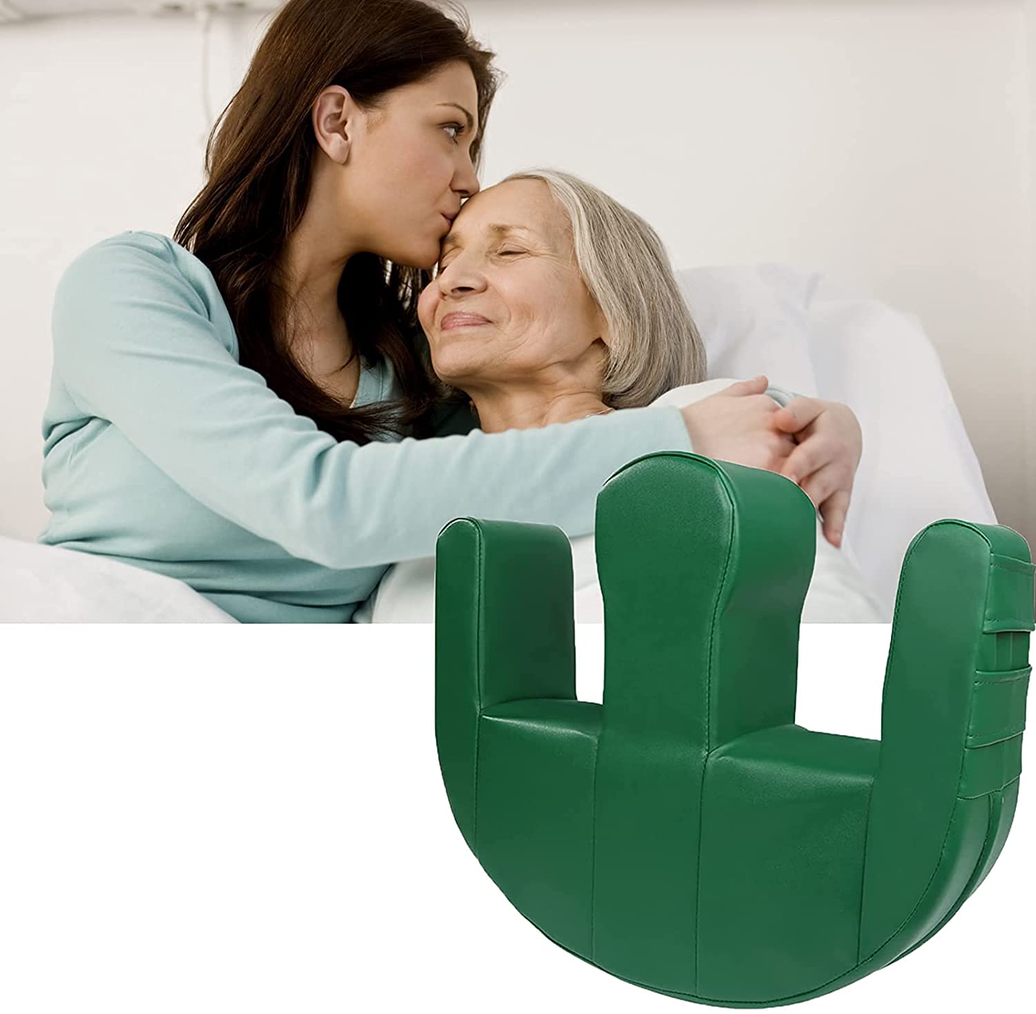 EHVYBDX Patient Turning Device,Bed Rest Patient Turning Pillow,PU Leather Bedridden Patients Supplies for People Lying in Bed