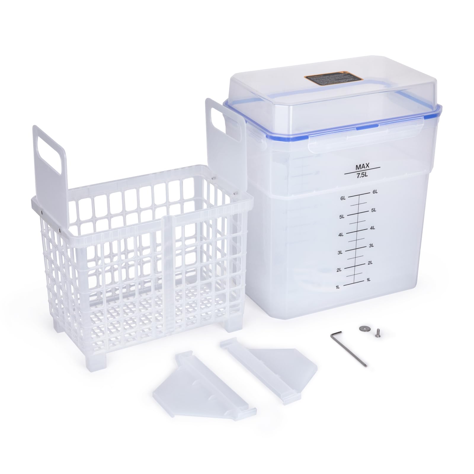 ELEGOO Waschbehälter für Mercury Plus 3.0 Wash and Cure Station Großer Behälter mit 7,5 L Kapazität