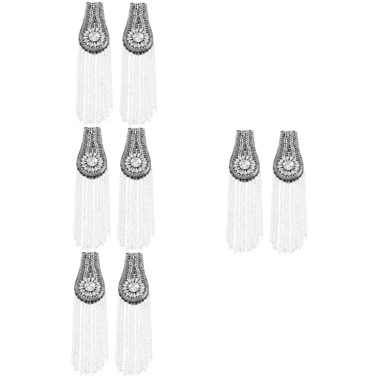 Beavorty Schulter-arm-dekoration Hochzeit Vintage Quaste Epaulet Lang Picker Dekorationen Epaulette Für Frauen Schulterklappen Mit Quastenkette Tuch