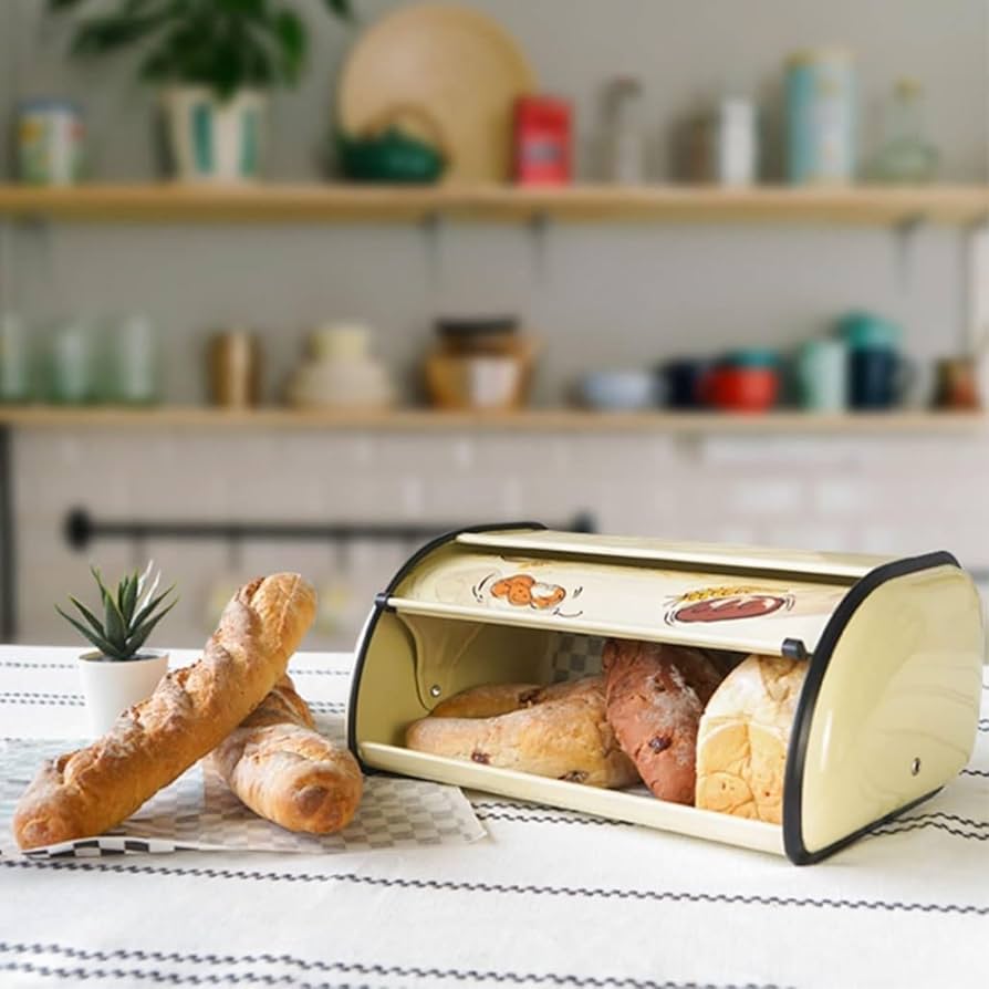 Amazon.co.jp: ブレッドケース パンケース フリップトップパン