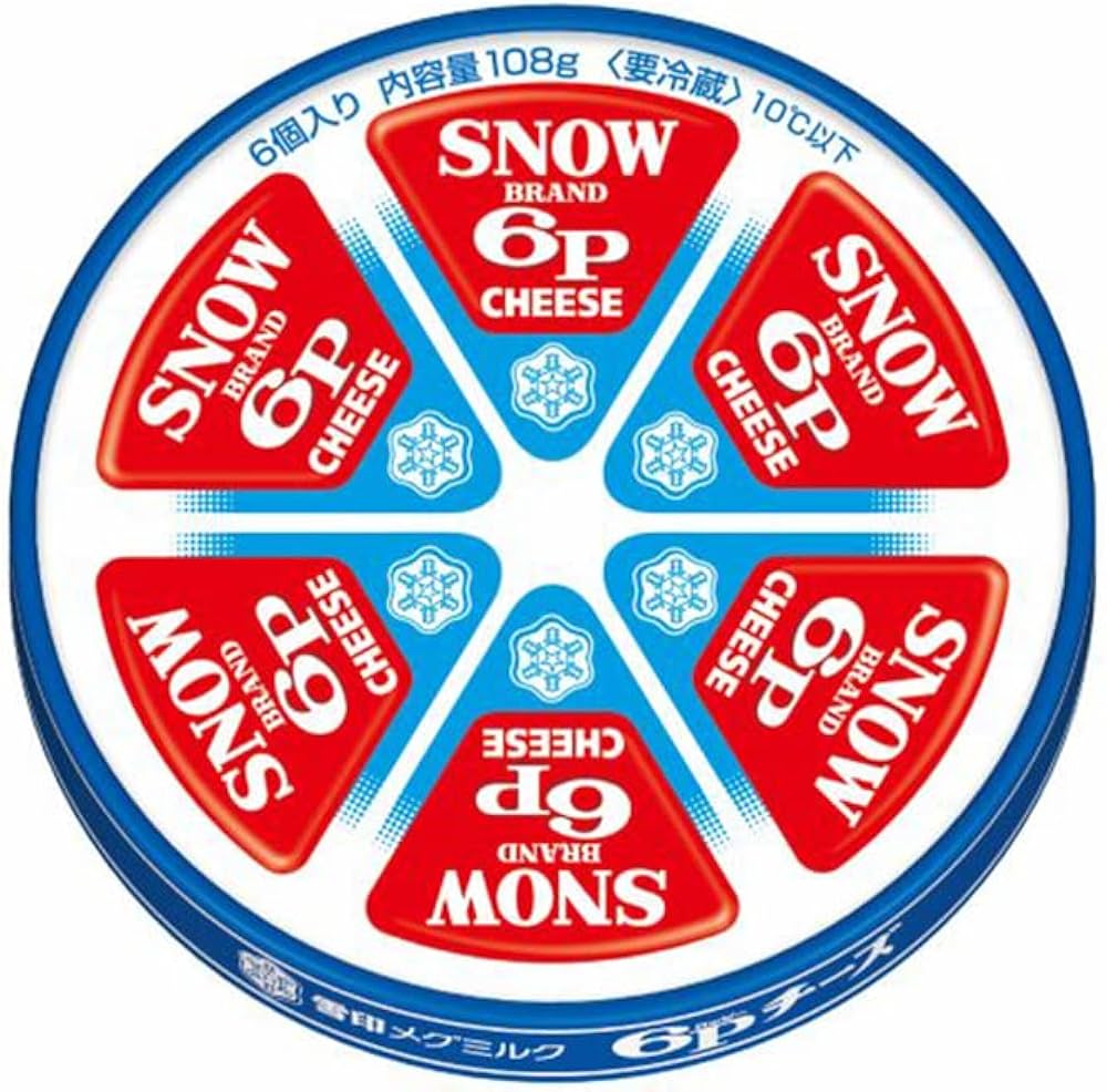 Amazon | 雪印 6Pチーズ (6個入り) 108g (冷蔵) x 2個セット | 雪印