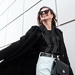 PATIKIL Stylish Ribbon Scarf, Solid Color Skinny Scarf Pure Long Neckerchief Silk Necktie Belts Sash Hair Scarves