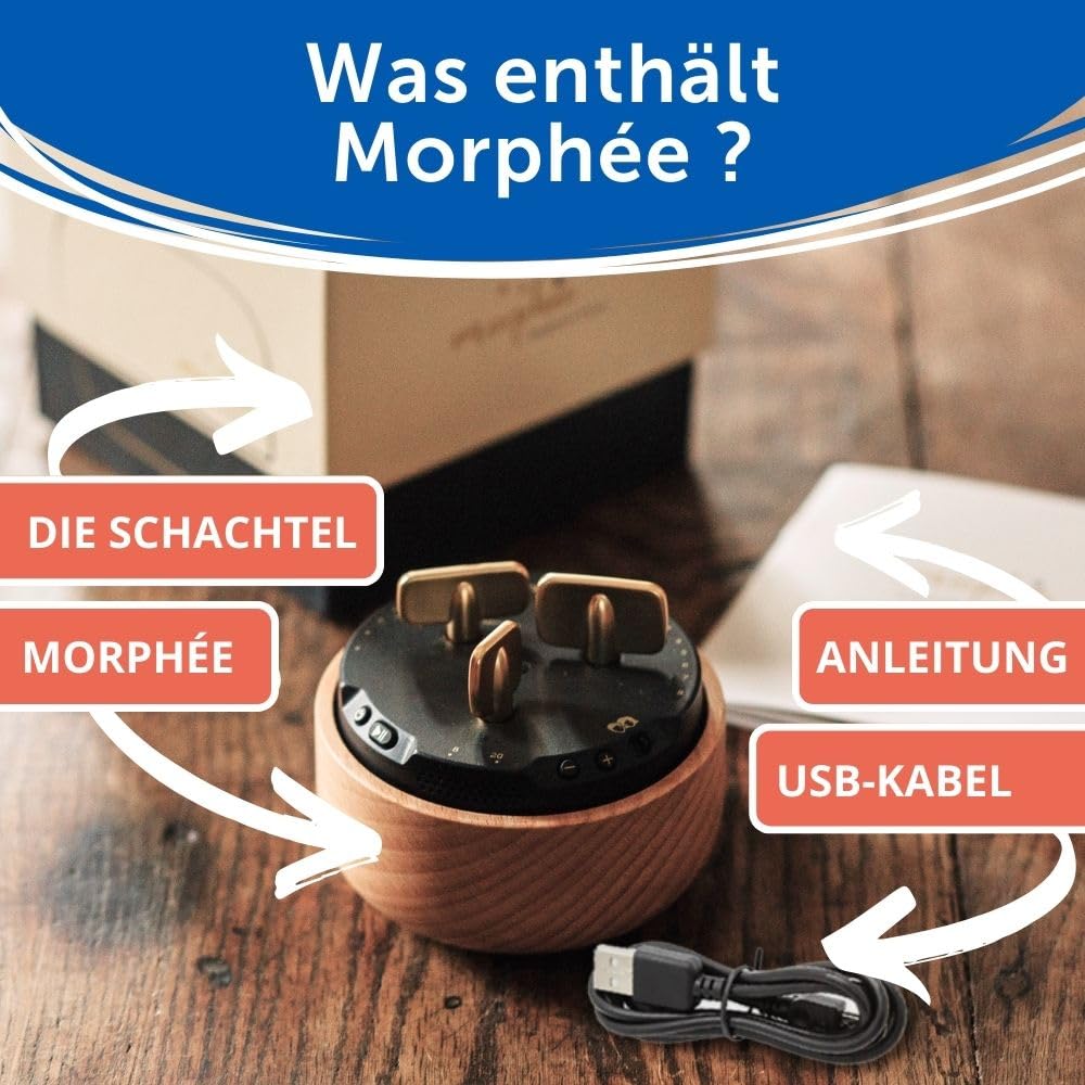 Morphée Meditationsbox offline – Einschlafen, erholsamer Schlaf – 700.000 Anwender